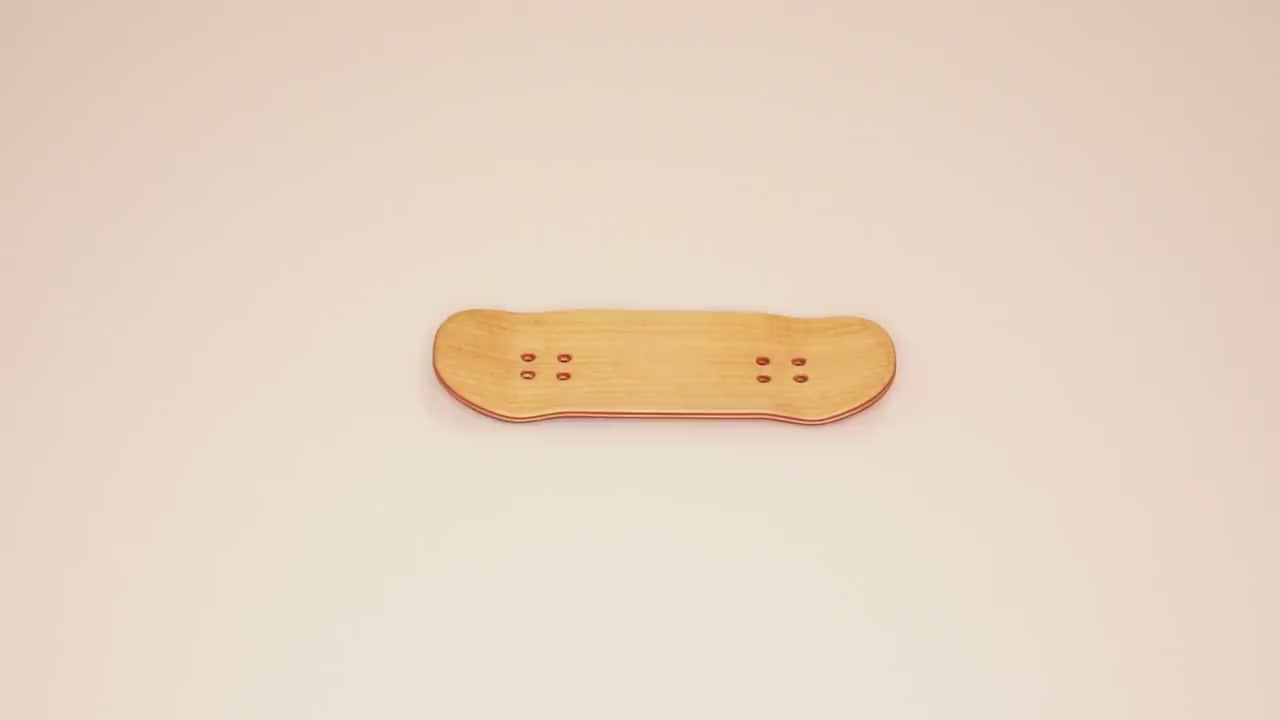 Univerque Fingerboard Deck - TraWoo Maca 001 - hc_wb43_w32, symmetrical
