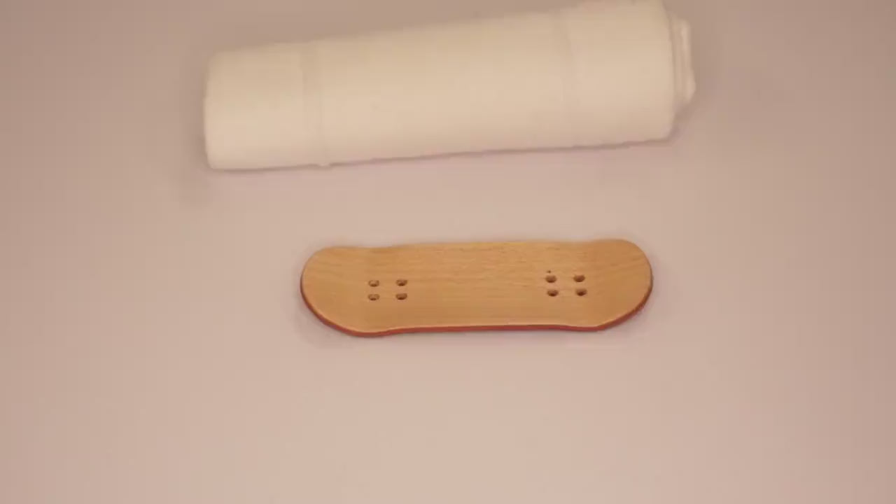 Univerque Fingerboard Deck - TraWoo Camphor Root 006 - mc_wb43_w34, symmetrical