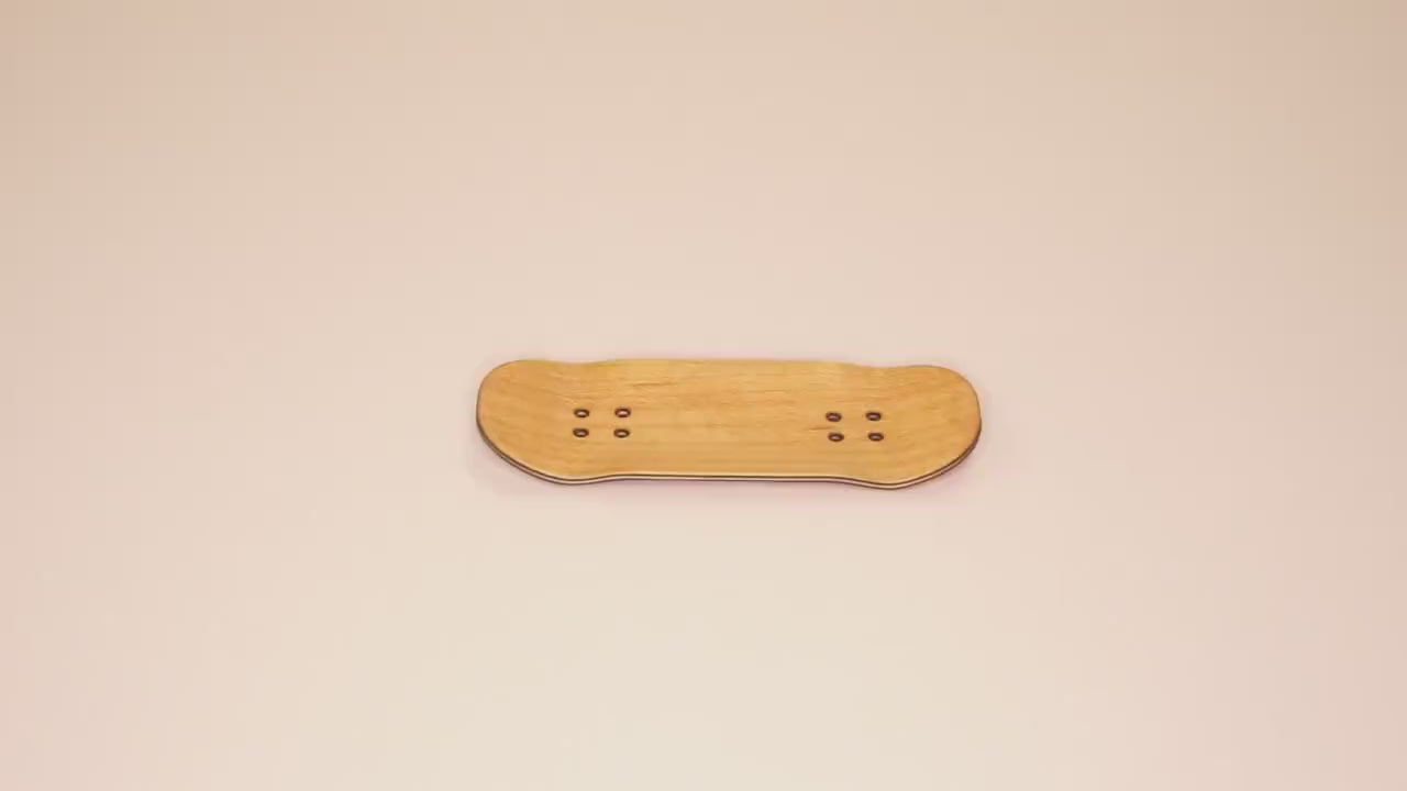 Univerque Fingerboard Deck - TraWoo Maca 004 - hc_wb41_w32, symmetrical