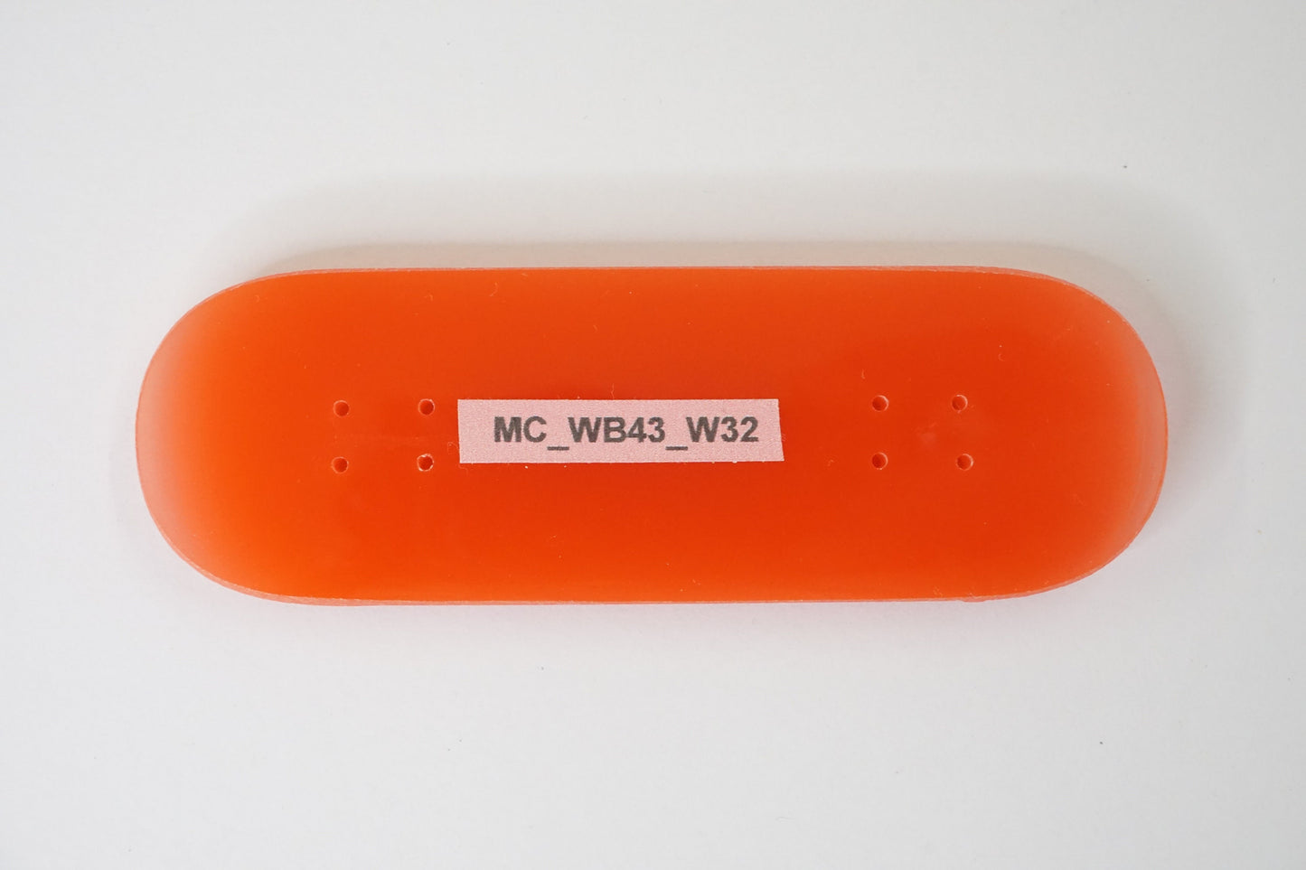 Univerque Fingerboard Template - wheelbase 43mm