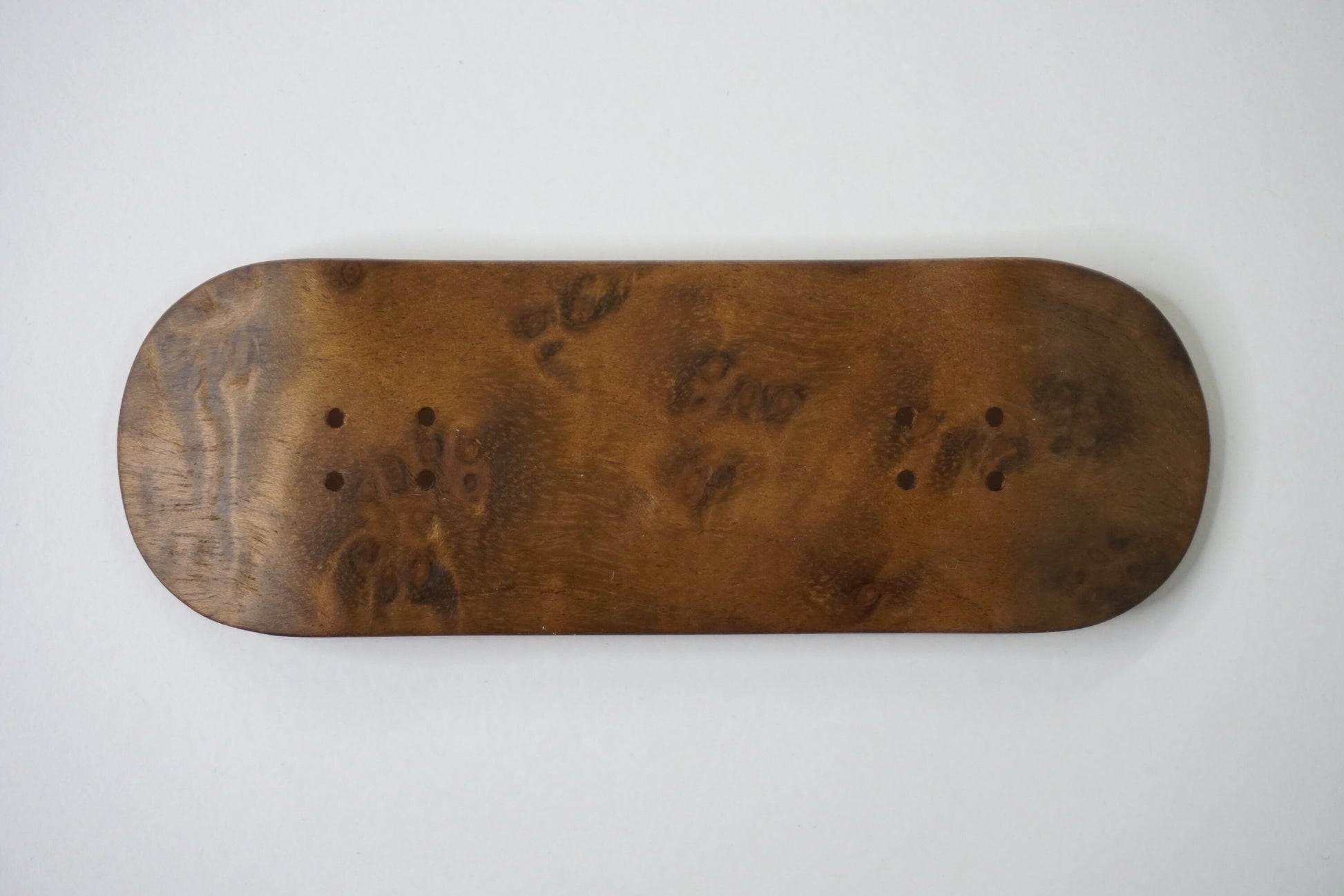 Univerque Fingerboard Deck - TraWoo Myrtle Root 002 - mc_wb43_w34, symmetrical