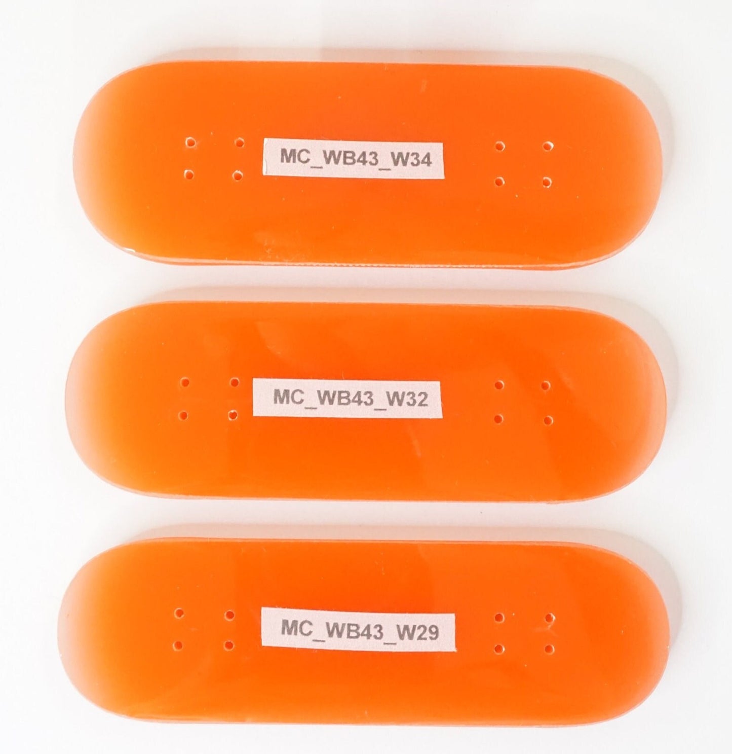 Univerque Fingerboard Mold Set - Wheelbase 43mm