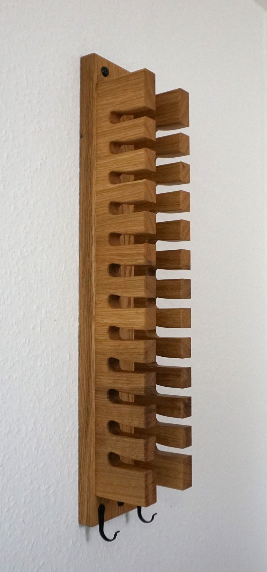 Univerque wall shelf for skateboards (oak)