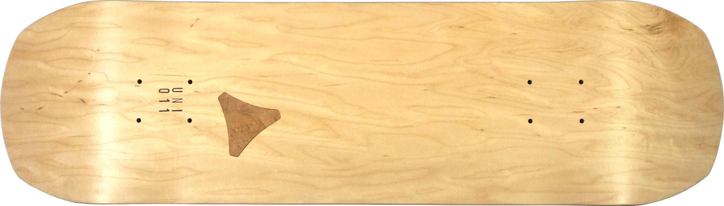 Univerque Skateboard Deck - Spatula 8.5 with inlay
