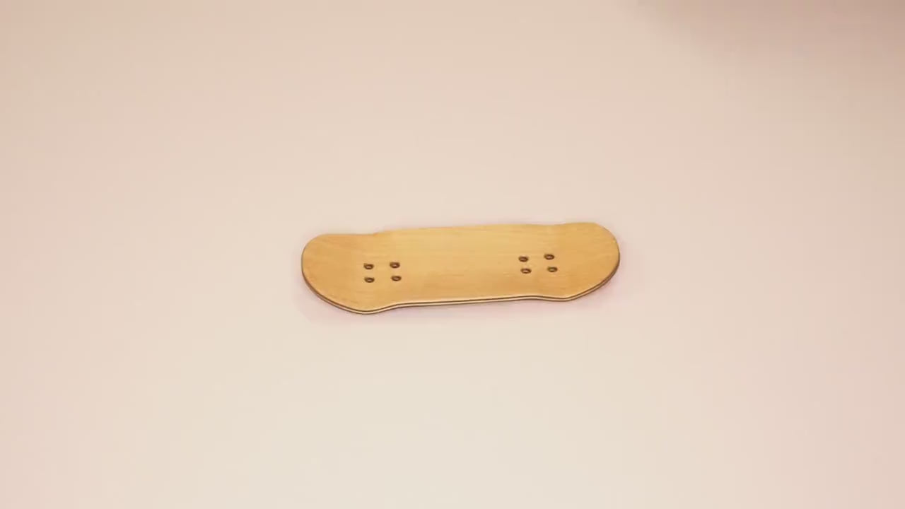 Univerque Fingerboard Deck - TraWoo Maca 007 - hc_wb39_w32, symmetrical